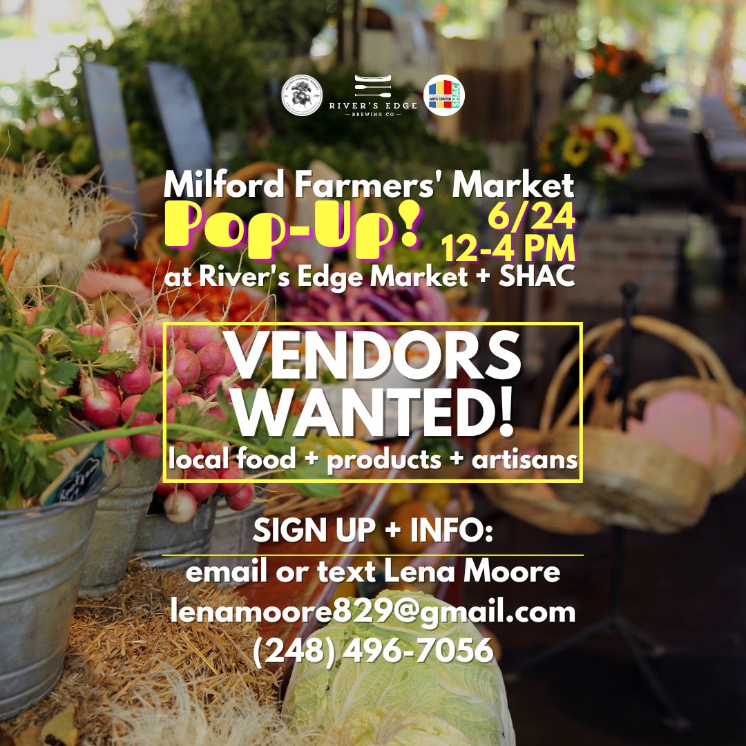 Vendors Milford Farmers' Market Pop Up Anniversary (Instagram Post (Square))